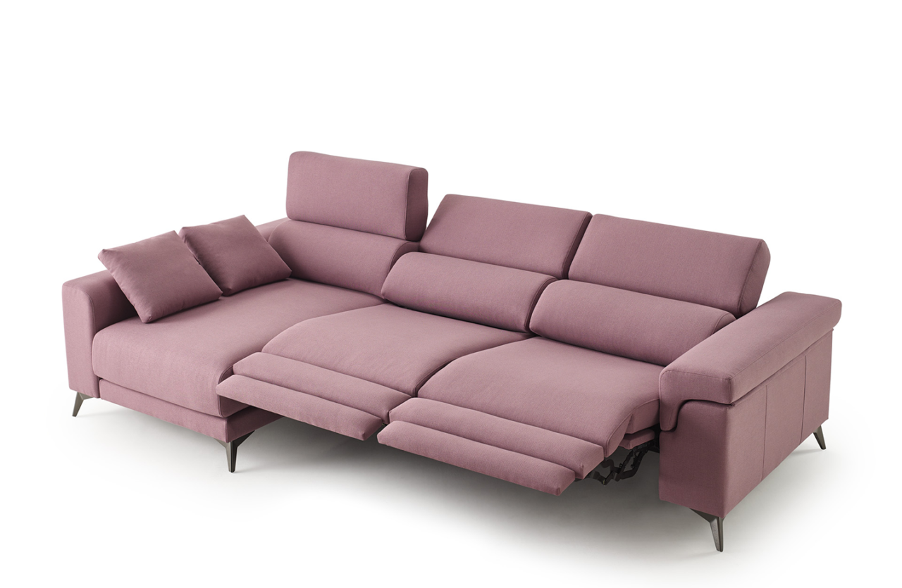 Sofá Chaise Long Topde 02 asientos motorizados | magicmoble